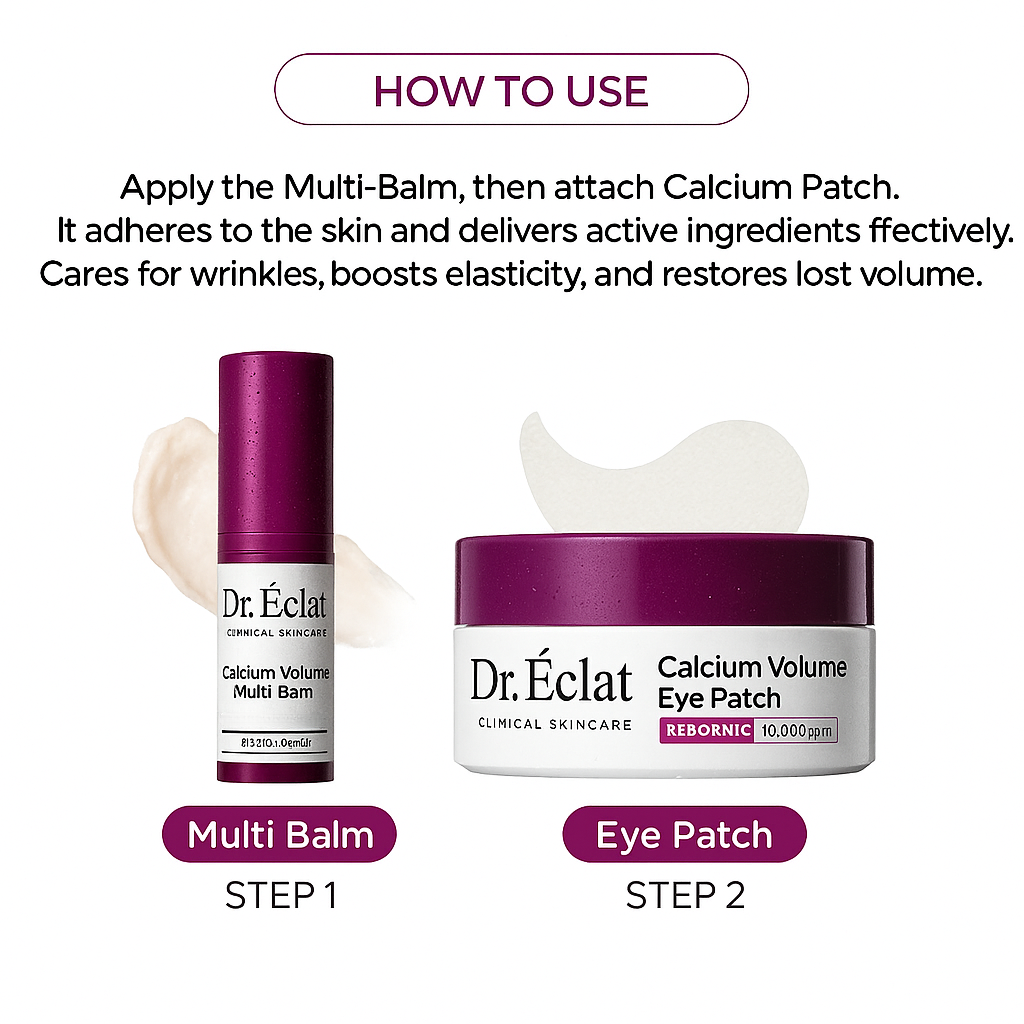Calcium Eye Patch & Balm Bundle